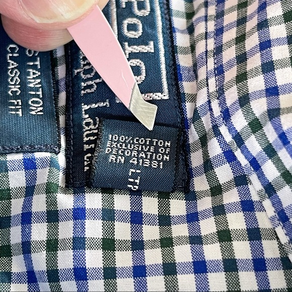 Polo Ralph Lauren Long Sleeve Dress Shirt 2XLT - Picture 4 of 4